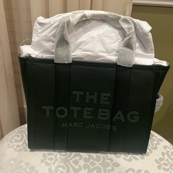 Marc Jacobs Dark Green Tote Bag - Picture 2 of 5